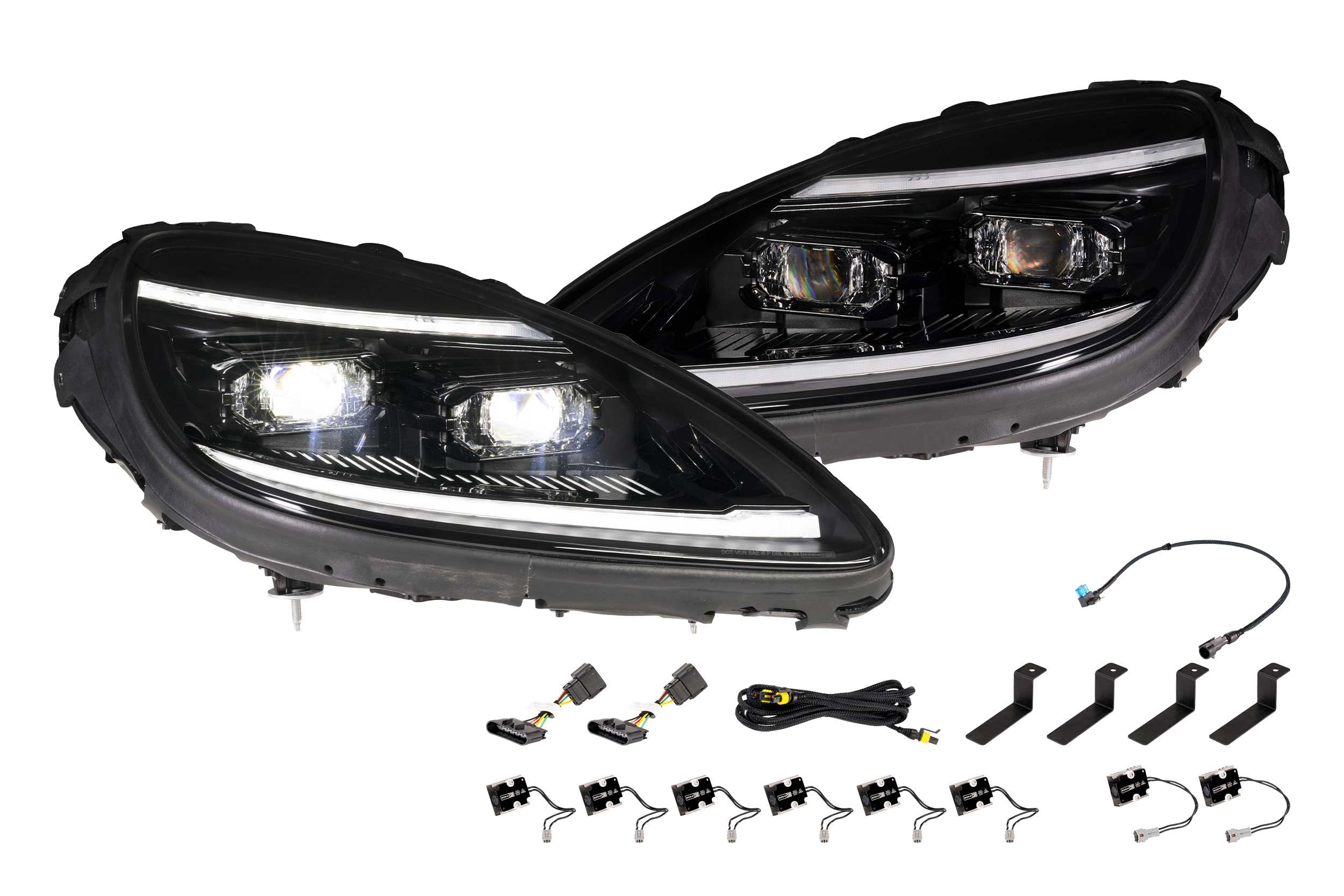 LF2-460Y | Morimoto XB Evo Hybrid LED Headlights for 05-13